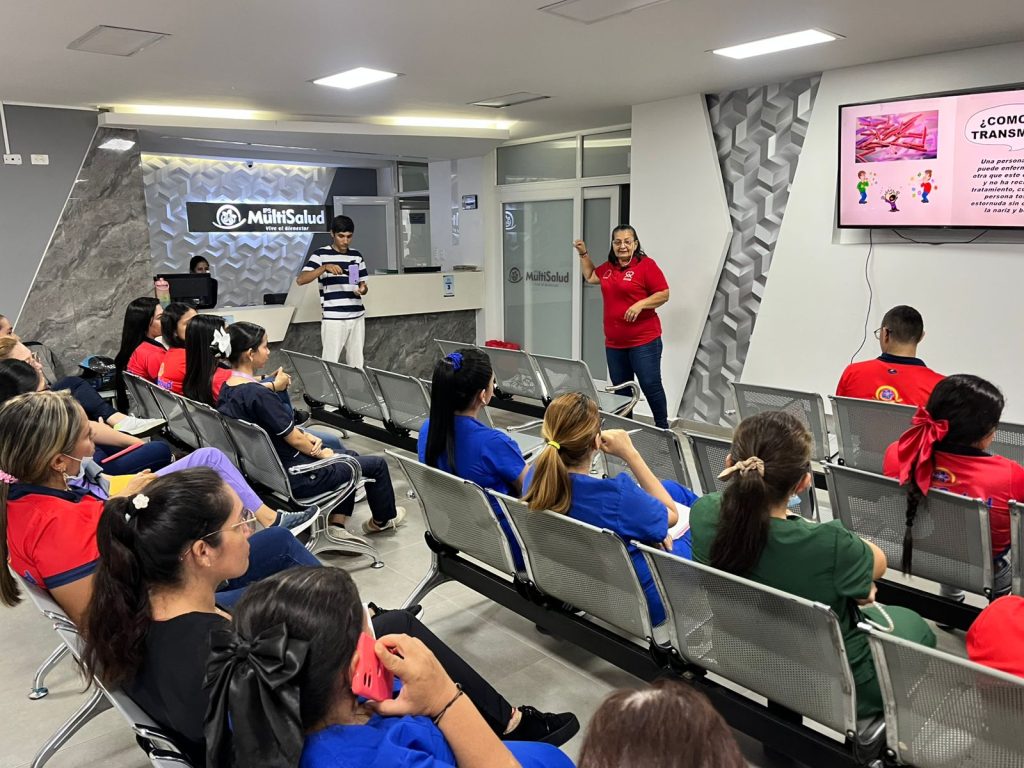 Charla en Multisalud IPS Villavicencio