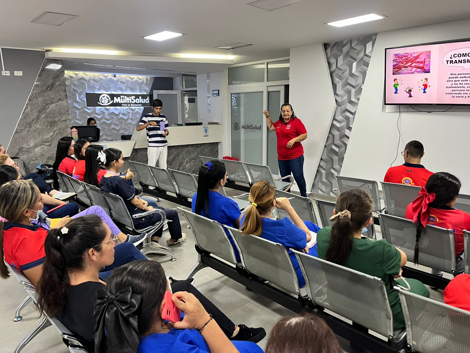 Charla en Multisalud IPS Villavicencio